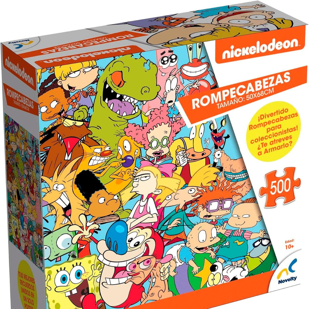 Rompecabezas Coleccionable, Nick Superfans, 500 Piezas